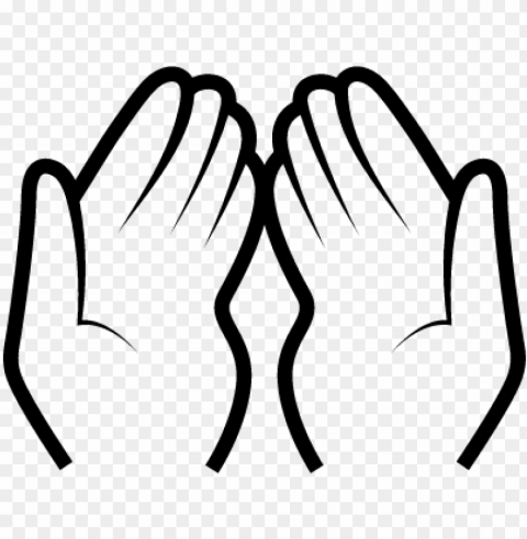 raying hands clipart dua hands free vectors - dua hands HighResolution Transparent PNG Isolated Element