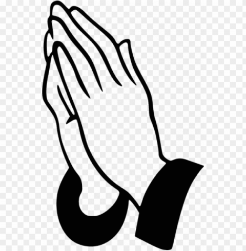 raying hands vector image - praying hands drawing easy HighResolution Transparent PNG Isolation
