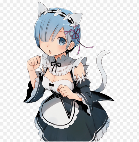 #re zero #re - anime Transparent PNG Isolated Subject PNG transparent with Clear Background ID eb1cf512