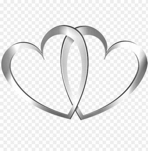 real heart silver ring wedding heart clipart the cliparts - wedding clipart silver hearts High-resolution transparent PNG files