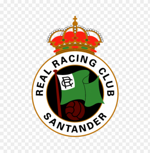 real racing club de santander vector logo Isolated Character in Transparent PNG