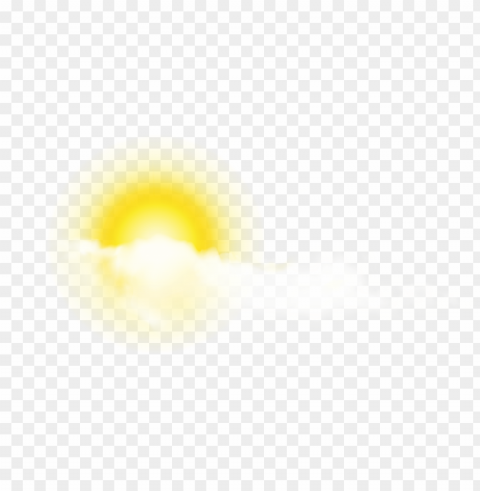 real sun and clouds PNG for online use