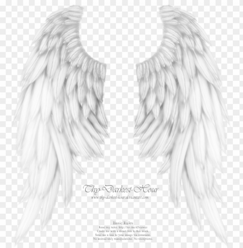 realistic angel wings - my boyfriend is my guardian angel he watches over my Isolated Artwork in Transparent PNG Format