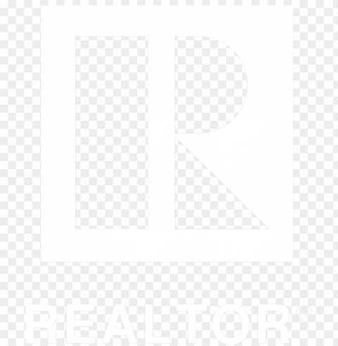 realtor logo white black and white library - line art Isolated Graphic with Clear Background PNG