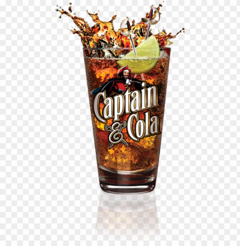 recipe cola detail - captain morgan and coke Transparent PNG Illustration with Isolation PNG transparent with Clear Background ID b0fc1065