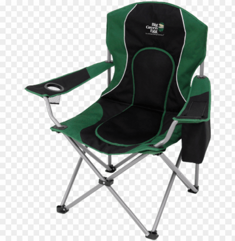 recreational folding chair - big green egg recreational folding chair PNG Isolated Illustration with Clear Background