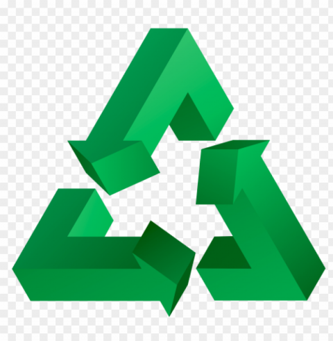 Recycle Logo Image PNG With Transparent Backdrop