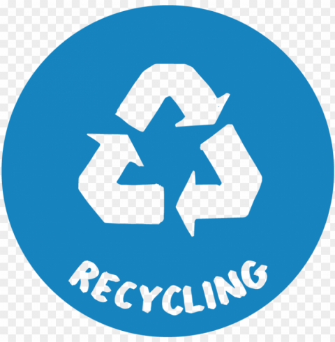 recycling refuse bin label zero waste in landfill wmeac - recycle round ico PNG design