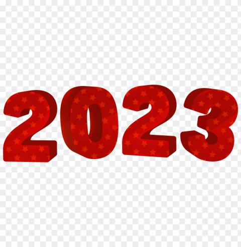 Red 2023 Free PNG Images With Transparent Background