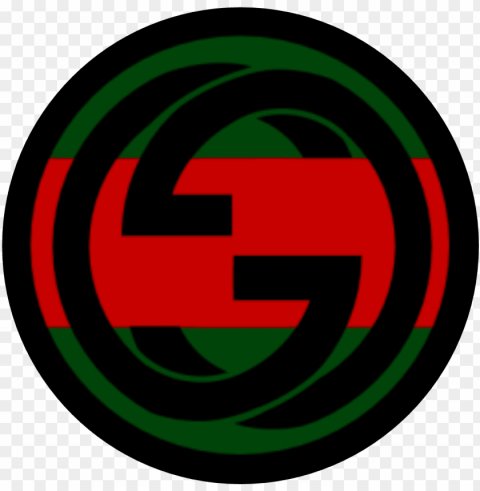 Red And Green Gucci Gs - Gucci Logo Red And Gree PNG Images With Alpha Mask