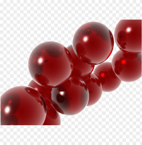 red blood cells - red glass balls on white gold stainless steel watch HighResolution Transparent PNG Isolation