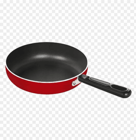 red cooking pan PNG clear background