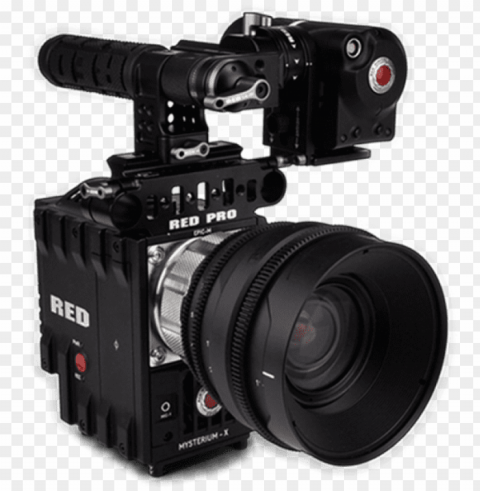 red epic - most expensive red camera PNG Graphic Isolated with Transparency