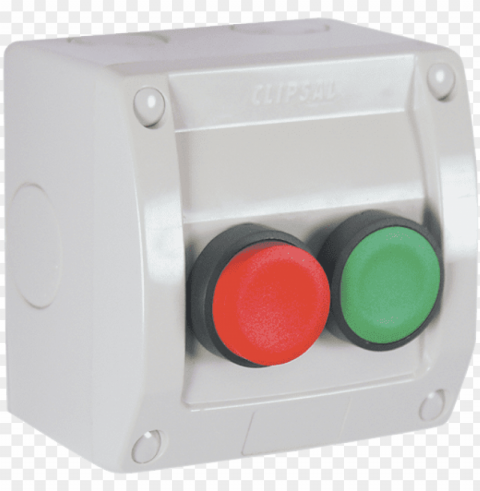 red green push button switch PNG Image with Clear Isolated Object