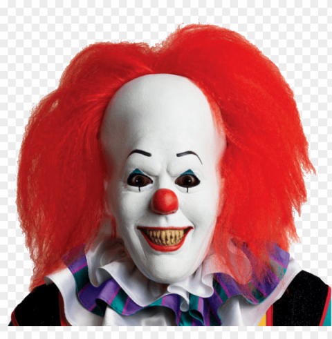 red hair scary clown halloween Clear PNG pictures broad bulk