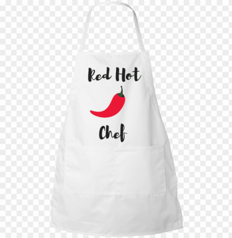 red hot chef apron funny chef apron gift for women - habanero chili PNG clip art transparent background