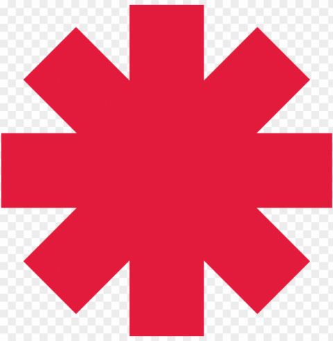 red hot chili peppers asterisk Isolated Artwork in HighResolution PNG