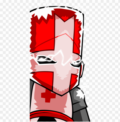 red knight - castle crashers red PNG with transparent background for free