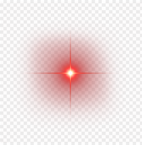 red lens light point star sparkle bright effect Free PNG download no background