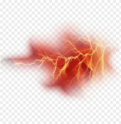 red lightning effect Transparent PNG graphics variety