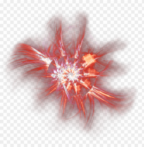 red lightning effect Transparent PNG Isolated Graphic Detail
