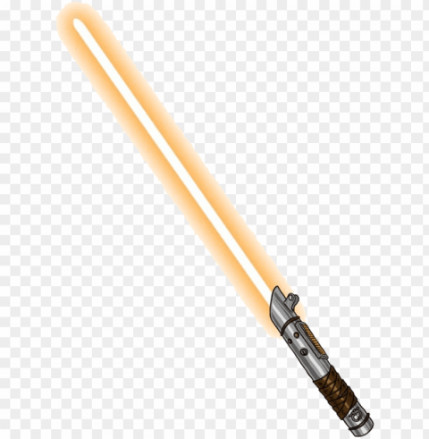 red lightsaber orange lightsab - orange lightsaber PNG Graphic with Clear Background Isolation