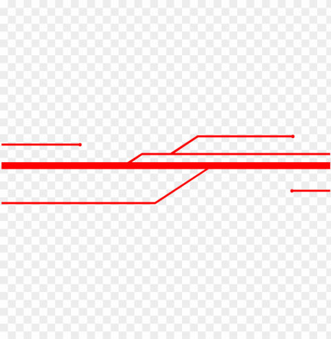 red line - red abstract lines PNG Graphic Isolated with Clear Background