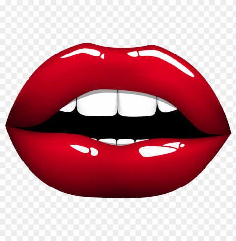 Red Lips Clipart PNG Pictures With No Background