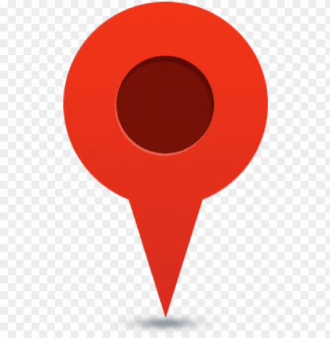 red location icon map - clip art Clear Background Isolated PNG Graphic