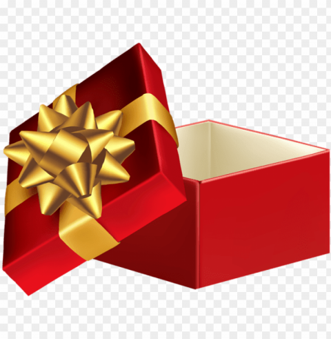 red open gift box clip art image gallery - open gift box PNG for t-shirt designs