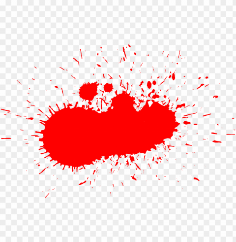 red paint splash Clear PNG pictures comprehensive bundle