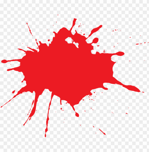 red paint splash Clear PNG pictures package