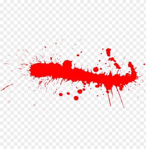 red paint splash ClearCut Background Isolated PNG Design