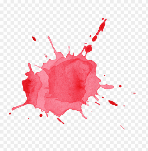 red paint splash PNG for free purposes