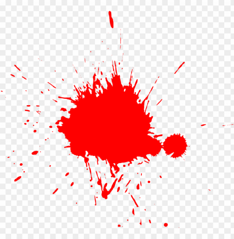 red paint splash PNG for mobile apps