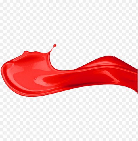 Red Paint Splash PNG For Overlays