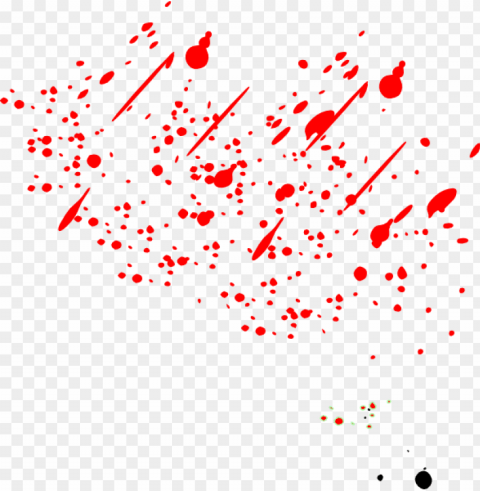 Red Paint Splash PNG For Photoshop