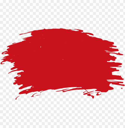 red paint splash PNG for use