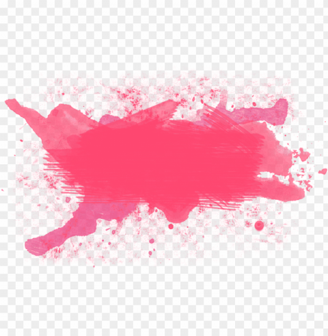 red paint splash Transparent Background Isolated PNG Icon