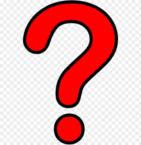 red question mark PNG images with no background needed