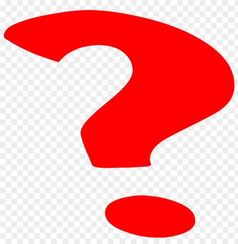 red question mark PNG images with no royalties