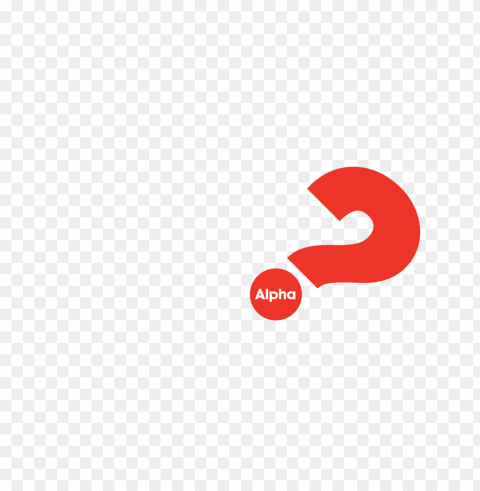 red question mark Transparent PNG Isolated Item with Detail