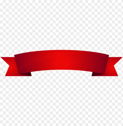 red ribbon banner Clear PNG image PNG transparent with Clear Background ID 0879309e