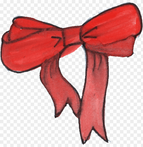 red ribbon drawing Transparent graphics PNG PNG transparent with Clear Background ID ceee14b3