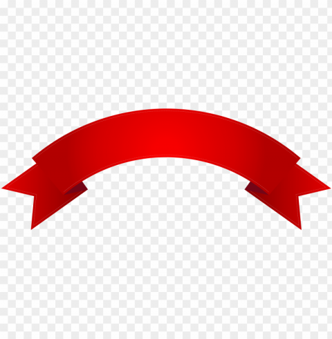 red ribbontransparent background PNG for mobile apps