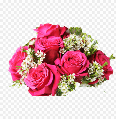 red rose flowers bokeh wedding 2 image - pink wedding bouquet Isolated Item on Transparent PNG