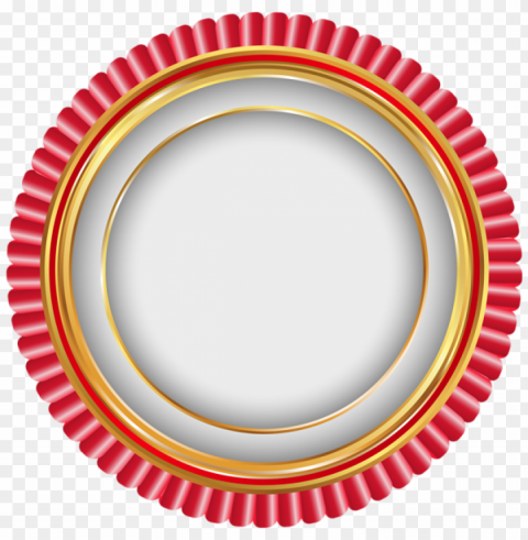 red seal badge Free transparent background PNG