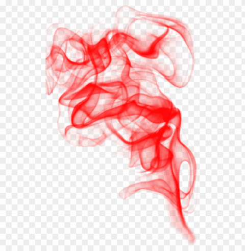 red smoke effect HighQuality PNG with Transparent Isolation