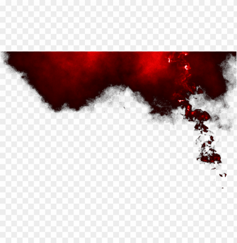 red smoke effect Isolated Design Element on PNG PNG transparent with Clear Background ID 0ff224ec