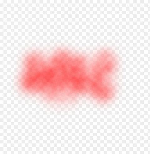 red smoke effect Isolated Element in Clear Transparent PNG